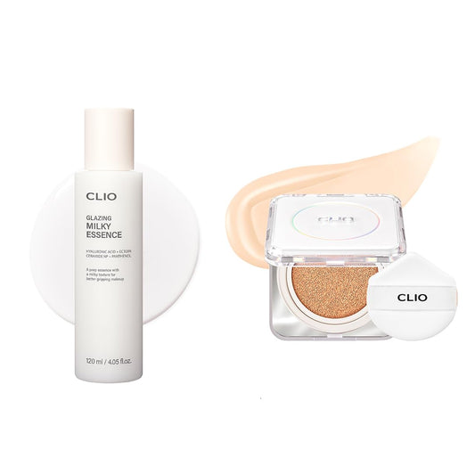 CLIO [Bundle] Glazing Milky Essence + Kill Cover Founwear Cushion The Original 19N