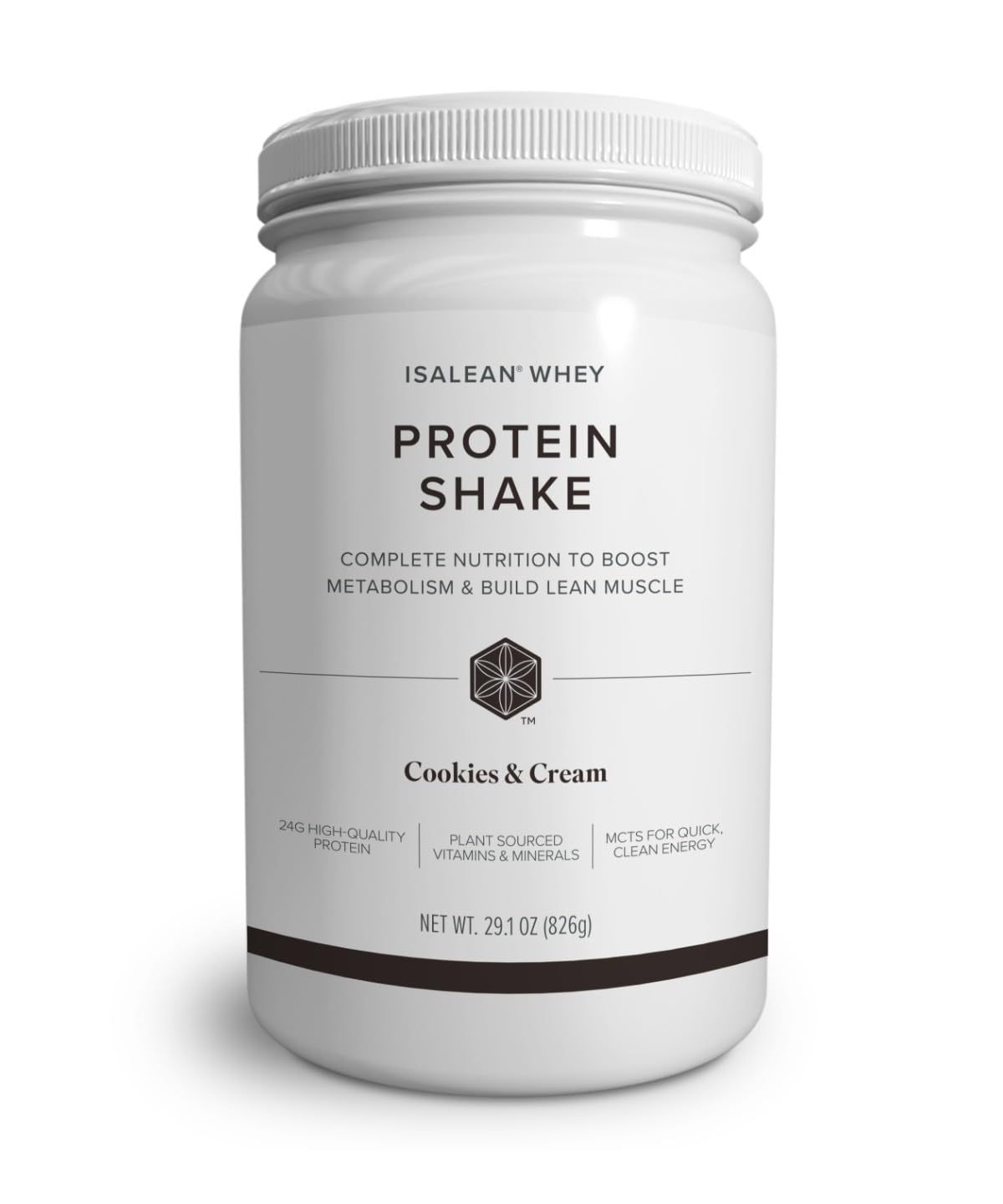 Isagenix IsaLean, 24g Protein Shake, Creamy Strawberry, 27.7 oz