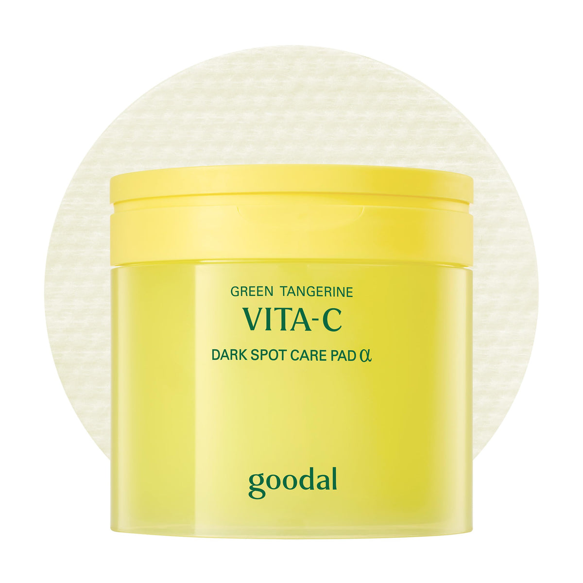 GOODAL [Bundle] Green Tangerine Vita C Skin Care Trio : Toner Pads, Serum, Cream [Advanced Ver.]