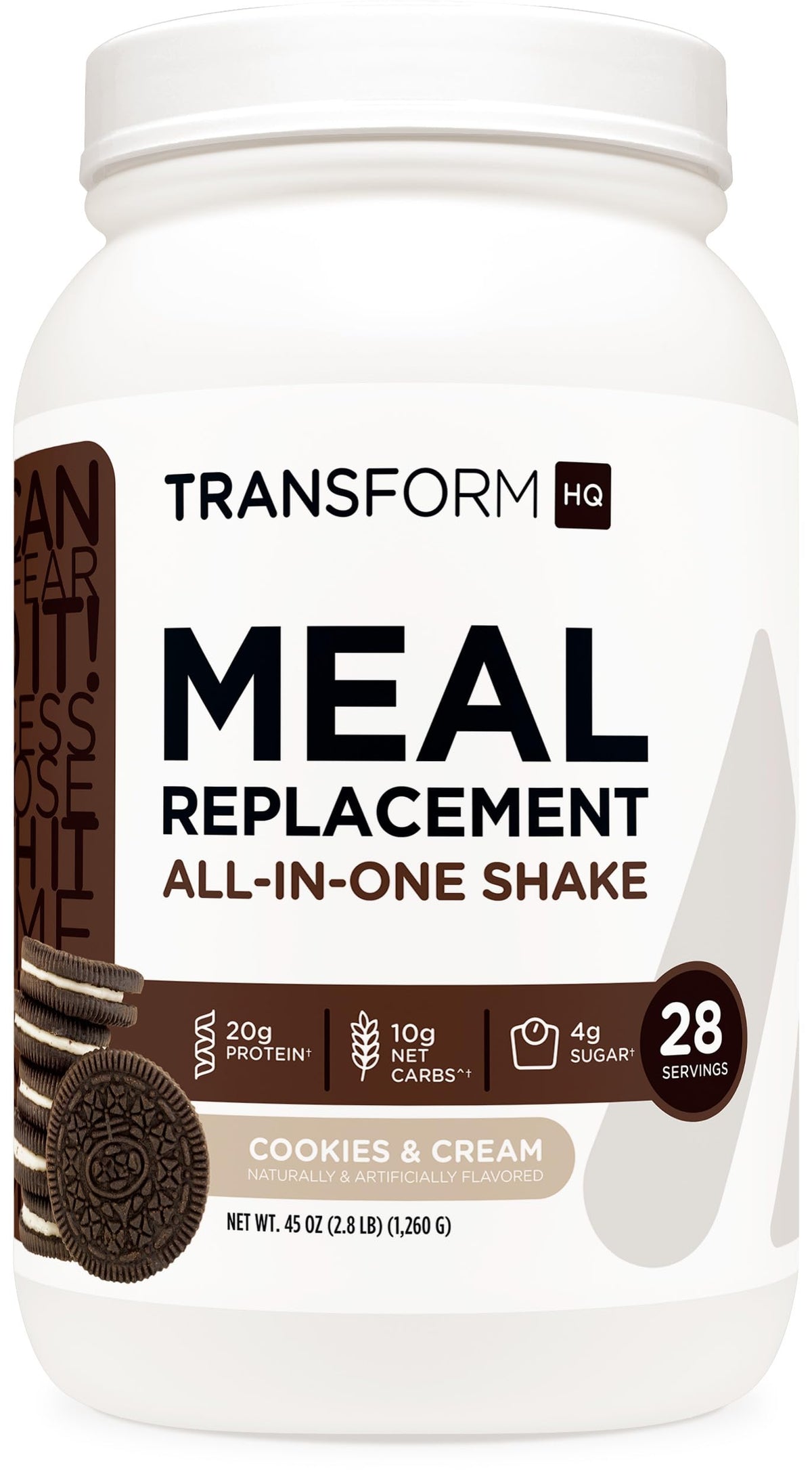 TransformHQ Meal Replacement Shake Powder (Vanilla) 28 Servings