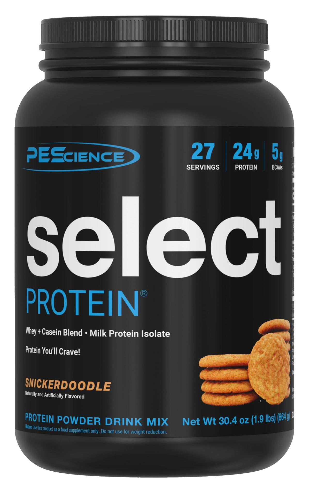 PEScience Select Protein Powder, Gourmet Vanilla, 55 Servings