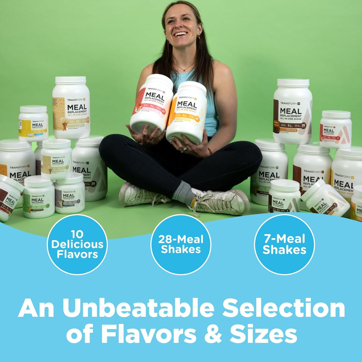 TransformHQ Meal Replacement Shake Powder (Vanilla) 28 Servings