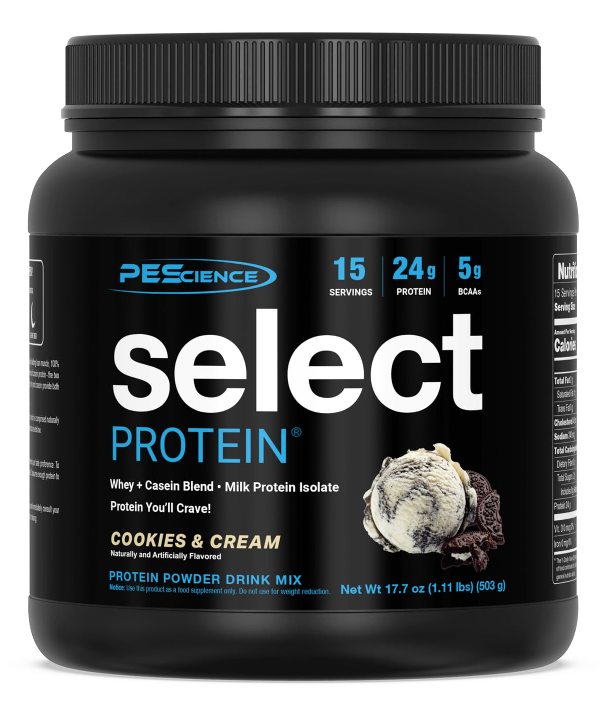 PEScience Select Protein Powder, Gourmet Vanilla, 27 Servings